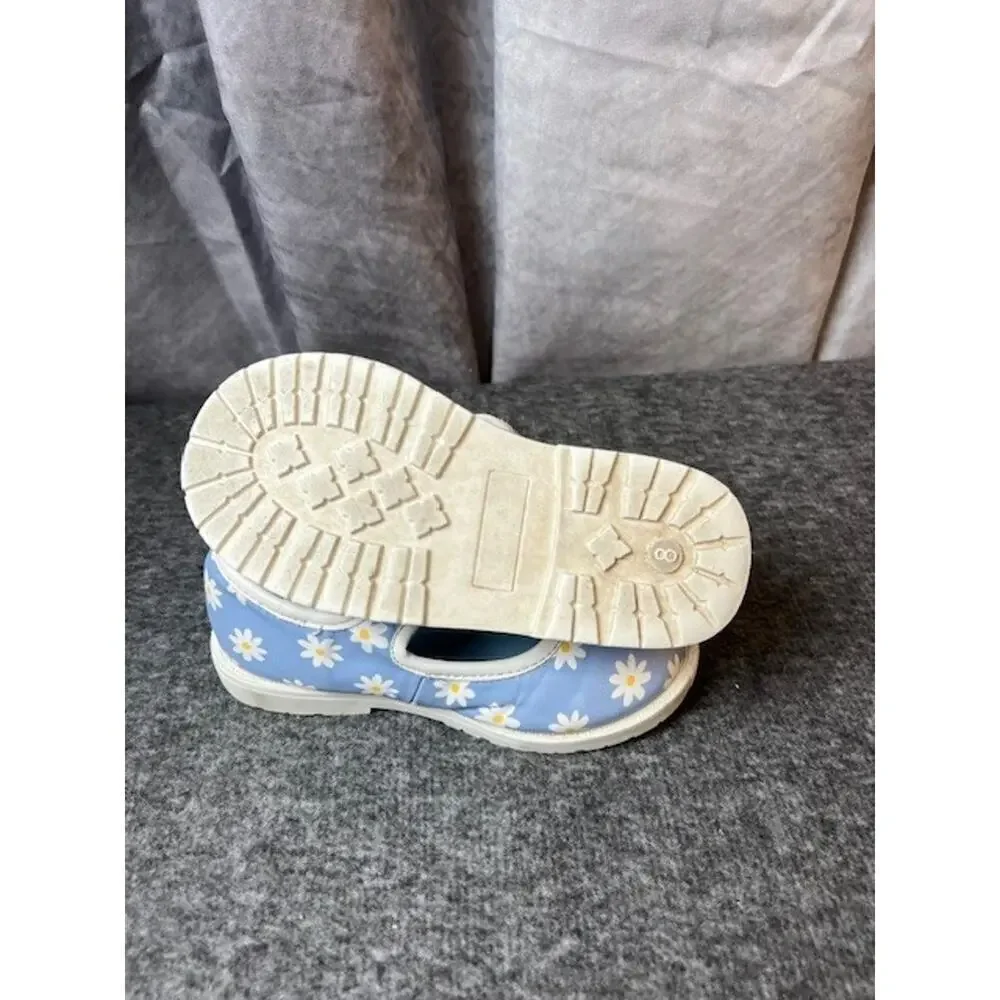Tucker + Tate Girl Mallie Mary Jane Flat Shoes sz 8 Blue